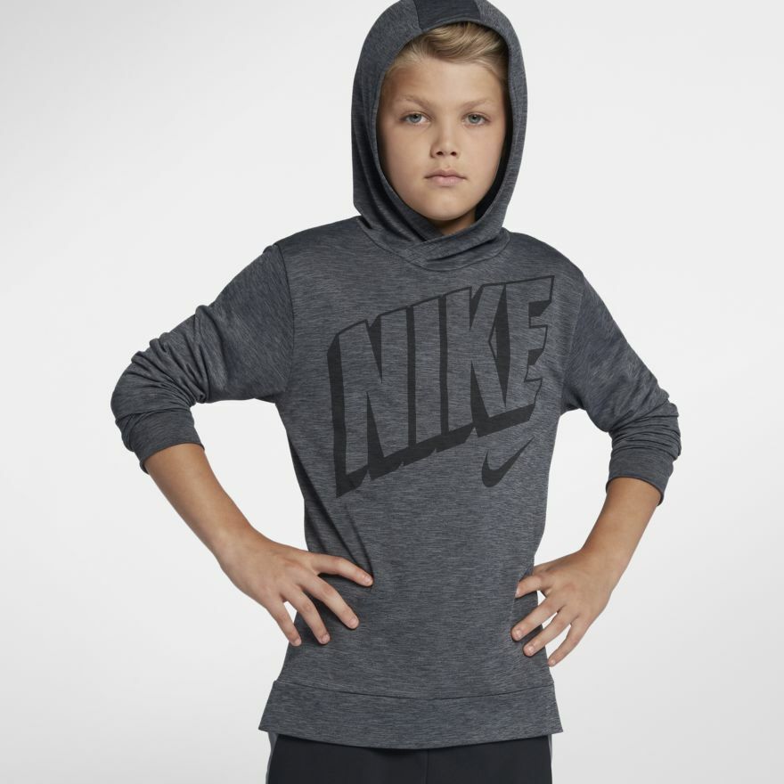 NWT Nike Big Boys Youth Dri-Fit Breathe Top Hoodie Size S M L XL 939664