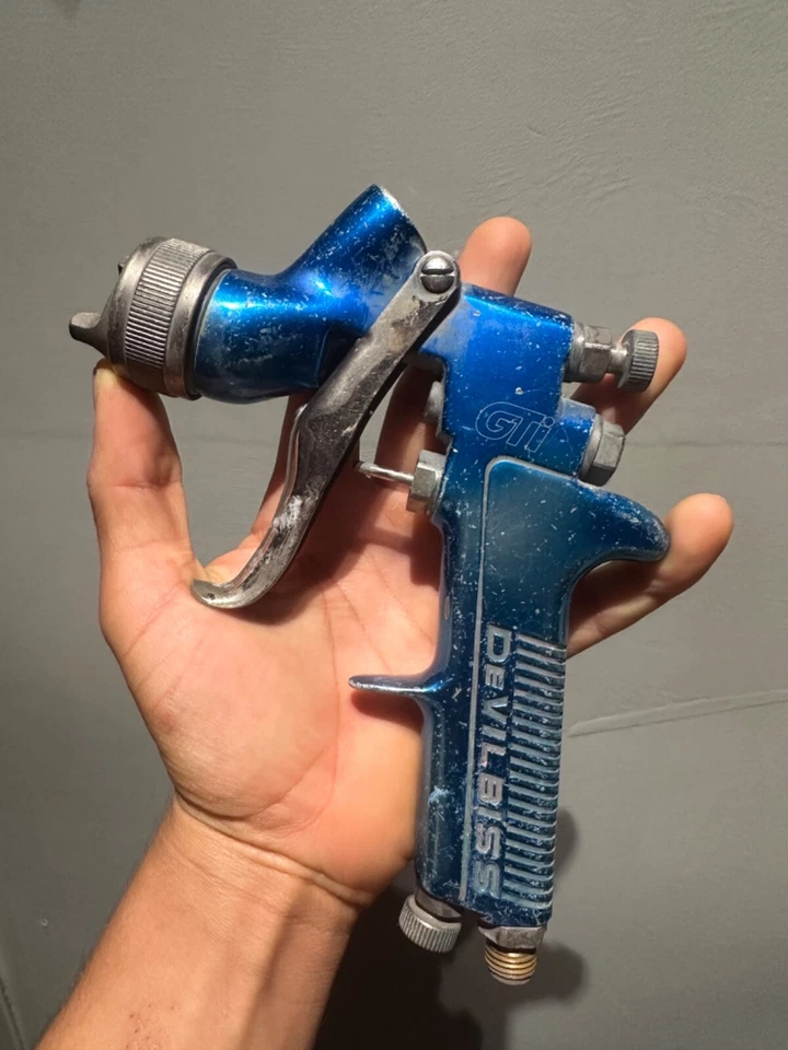 Pistolet Peinture Devilbiss Gti Série Limitée - Photo 3/3
