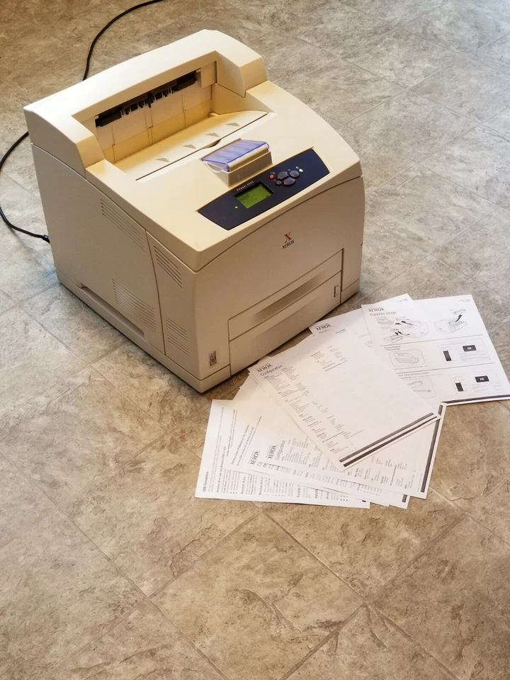 IMPRESORA LÁSER PARA GRUPOS DE TRABAJO XEROX PHASER 4500 Foto 3 de 4