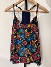 Alice Olivia Geo Kaleidoscope Elegant Tank Top Size S/P