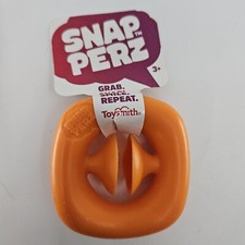 Toysmith Snapperz Orange Color Snap Toy - NWT