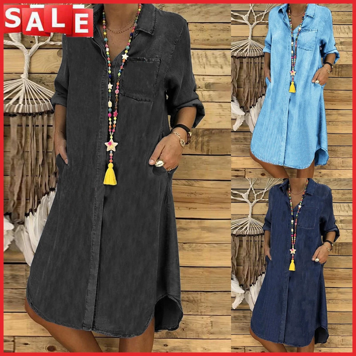 Denim hotsell straight dress