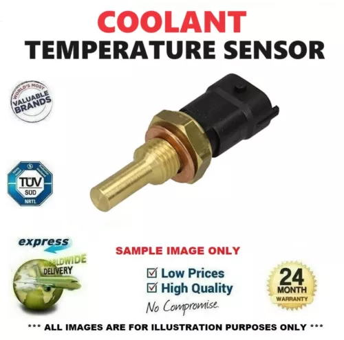 COOLANT TEMPERATURE SENSOR for OPEL VECTRA C 2.8 V6 Turbo 2005-2006 - Picture 1 of 7