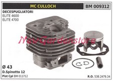 Cilindro pistone segmenti MC CULLOCH motore decespugliatore ELITE 4600 009312