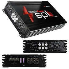 Amplificatore Autoradio Precision Power SPL Audio 4 Canali Classe A/B 2500 Watt Amp
