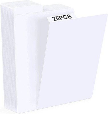 Comic Book Dividers, 25 Pack Cardboard Comic Book Dividers with Tabs for Comic B