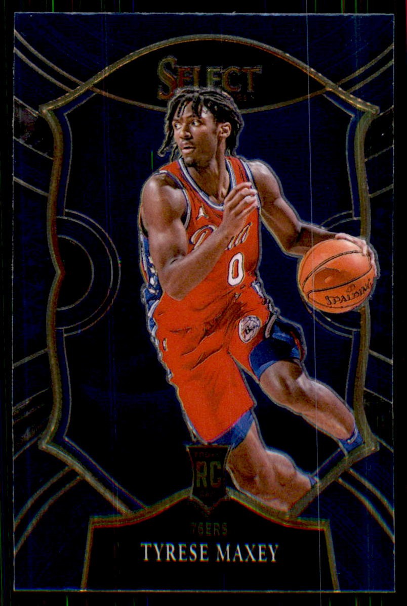2020-21 Panini Select #81 Tyrese Maxey Rookie