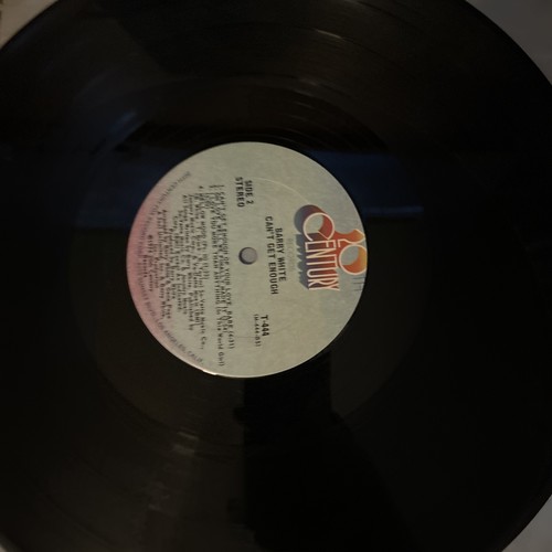 Barry White—Can’t Get Enough 20th Century 1974 Vinyl LP T-444 Vg - Picture 3 of 3