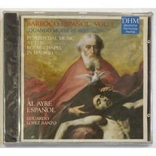 Eduardo Lopez Banzo - Barroco Espanol - Vol. 3 CD. New.