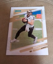 2021 Donruss Football Drew Brees #93 Saints Helmet