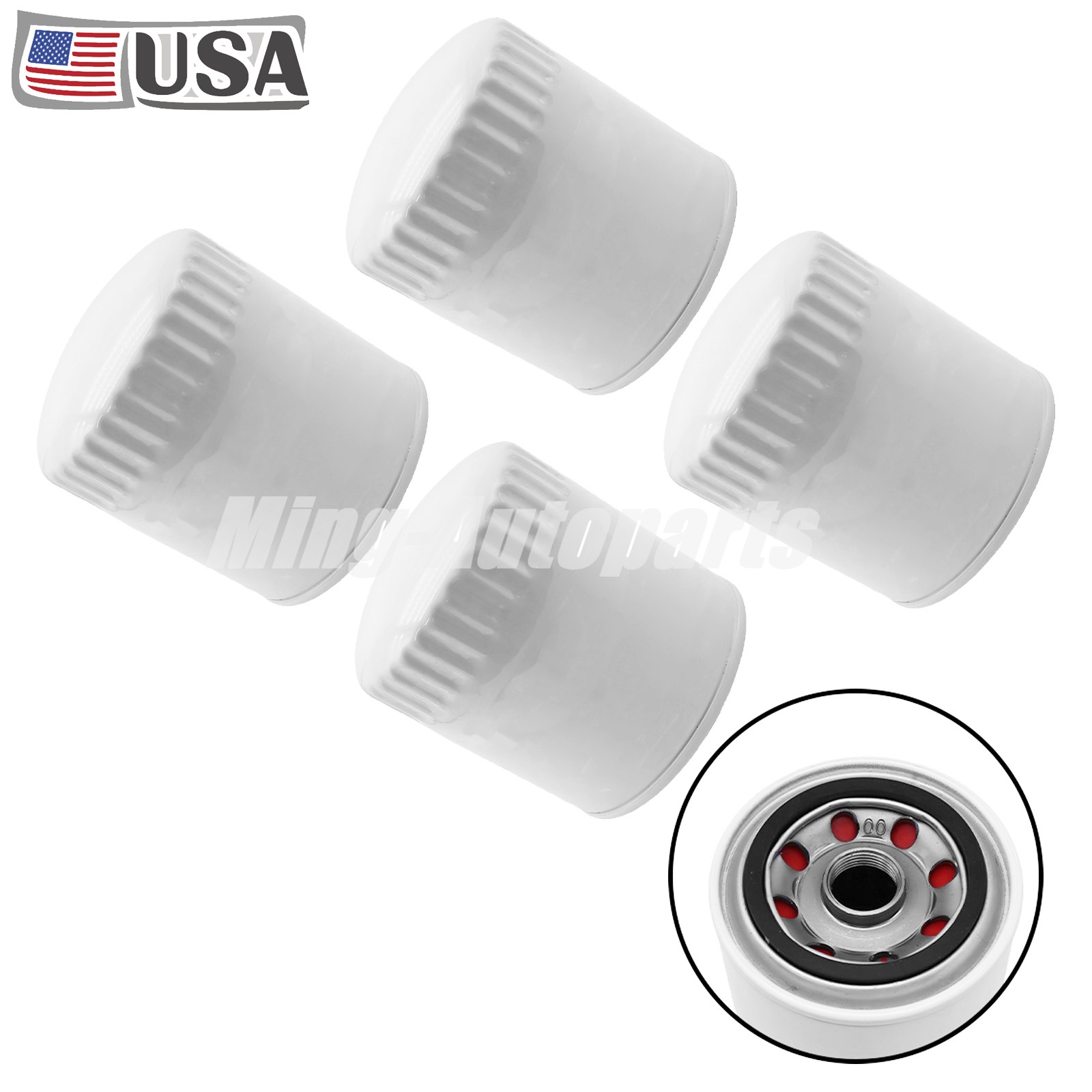 Aston Martin DB9 2005-2016 Oil filters 4 pcs P/N AG436714AA