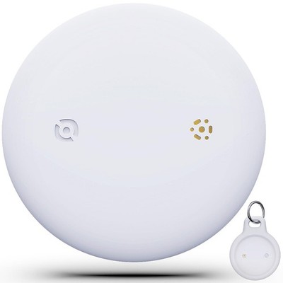 WAFTING Bluetooth Tracker Tag für Android (NUR Android), Schlüssel 1er Pack, weiß 