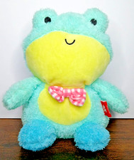 tto Russ Bum Bumz "Finnley" Easter Spring frog plush beanbag stuffed 8" Jazwares