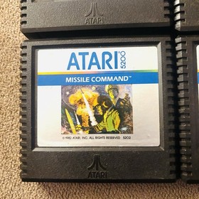 Lot of (8) Atari 5200 Original Games Galaxian Soccer Super Breakout Defender