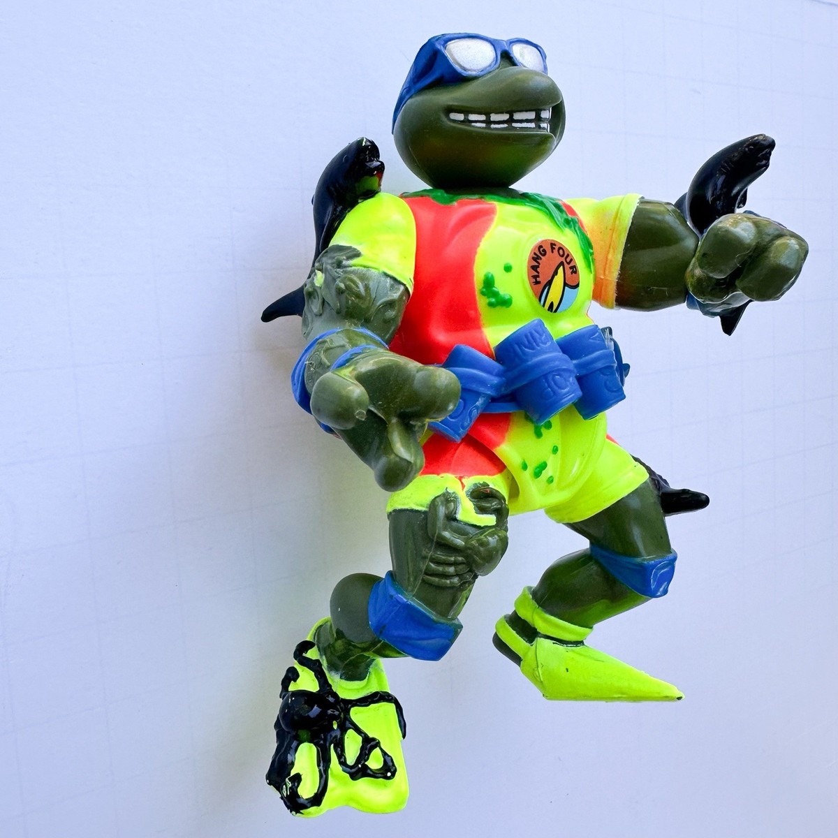J*Y様 【超希少】ミュータントタートルズ「サーフィンニンジャ　サーファー レオ 1994 TMNT Turtles Surfin' Ninja Surfer Leo MISB RARE Teenage