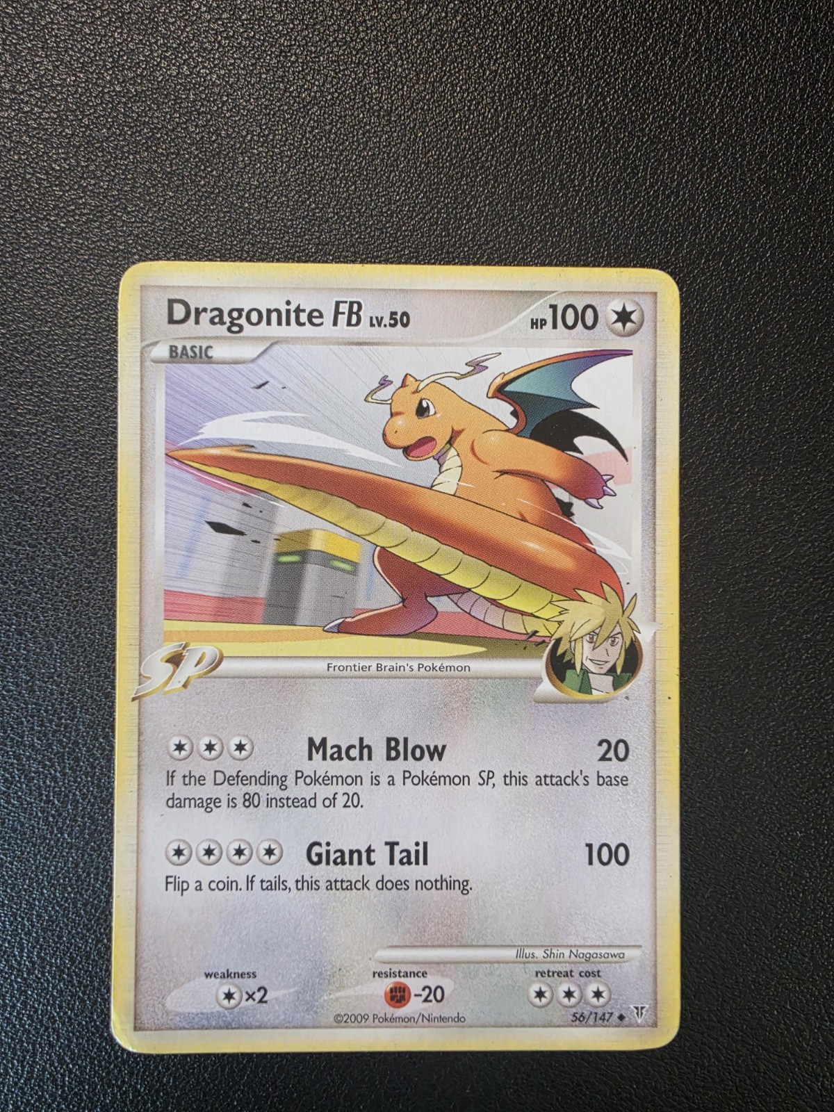 Pokémon TCG Dragonite FB 56/147 Supreme Victors Regular Card 2009
