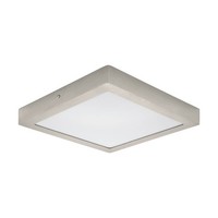 Eglo 64728 Fueva 1 Pro Led Deckenleuchte 22W 300X300Mm Nickel-Matt Weiss Warmwei