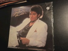 Original 1982 MICHAEL JACKSON THRILLER VINYL RECORD QE 38112 Error version NM 