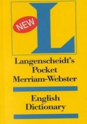 Langenscheidt's Pocket Dictionary Merriam-Webster English