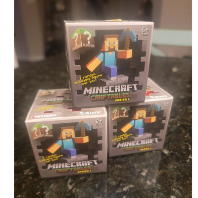 Discontinued Rare Minecraft Craftables Series 1 Collectible Mini Figure
