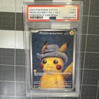Pokémon Pikachu TCG Grey Felt Hat #085 Van Gogh Promo Card PSA 9