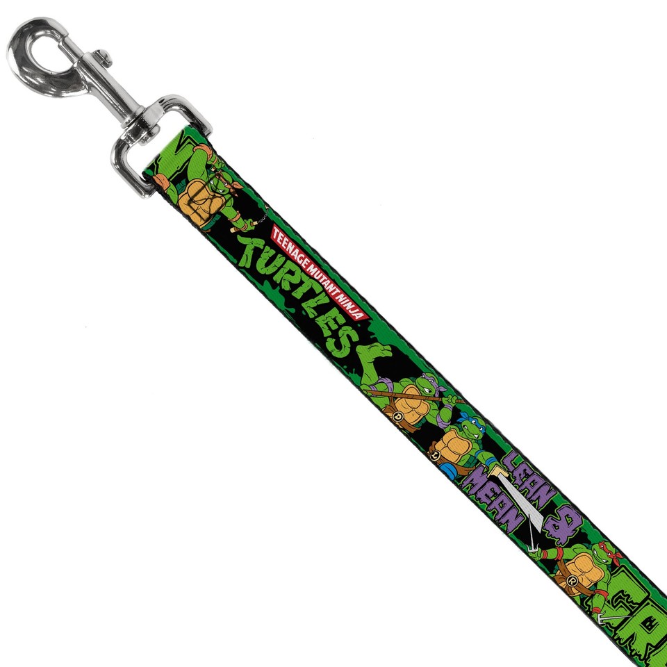 Dog Leash Classic TMNT Logo/Group Pose5/LEAN MEAN & GREEN (US IMPORT ...