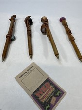 Handmade Crafted  Clay Resin Pens With Stones...