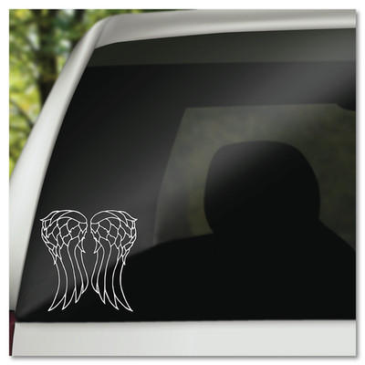 6'' Daryl Dixon Wings The Walking Dead TWD TV Show Vinyl Decal Sticker