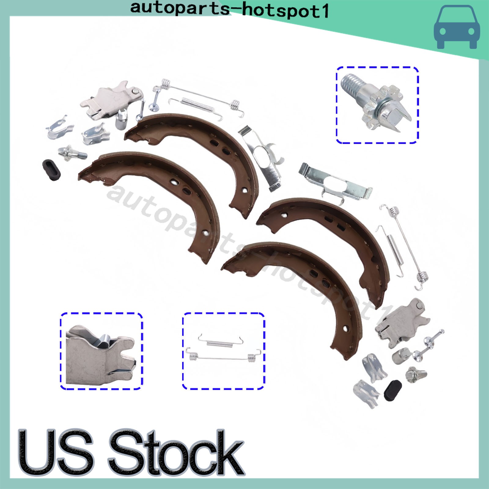 Maserati Ghibli 2014-2016 Parking brake shoe