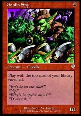 Goblin Spy - Medium Play MTG Invasion