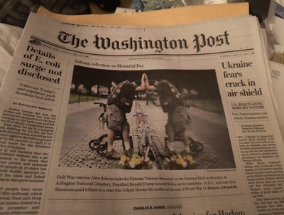 The Washington Post Tuesday May 27 2025