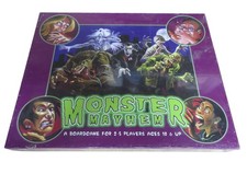 Monster Mayhem Board Game -White Wolf Studio (2007 Sealed)