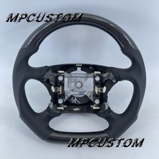 Carbon Fiber Steering Wheel Fit For Ford Mustang Gt Cobra Svt Saleen 1999-2004