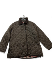 Bronte Brown Quilted Jacket size 44 Mens Zip Countrywear Casual Classic