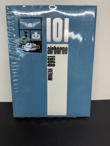US 1968 101st Airborne Unit History w/ Original Mailer Sleeve and Dust Cover