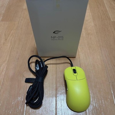 Vaxee Gaming Mouse NP-01S Yellow Wired Used Tested