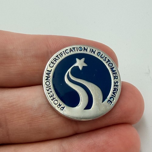 Professional Certification in Customer Service Lapel Pin Employee Award Bastian