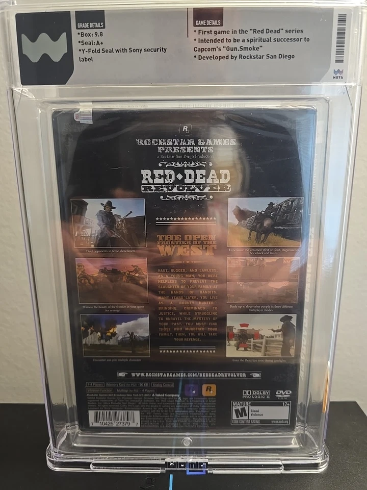 Red Dead Revolver PS2 Wata 9.8 A+ - Image 2 of 2