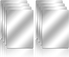 Marsui 8 Pieces Shatter Proof Plastic 16"L x 13.5"W, As Shown in Picture