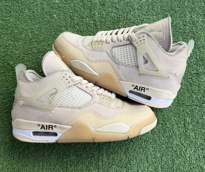 Jordan 4 SP x Off-White Mid Sail W for sale | eBay