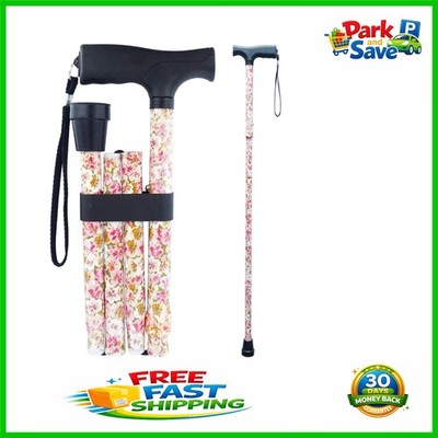 Collapsible Walking Stick for Men & Women: Stylish & Supportive, Max 250 lbs