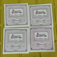 La Bella Classic Guitar Strings Professional Strings, Lot Of 4, 13,14,15,16 PH