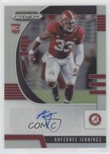 2020 Panini Prizm Draft Picks Rookies Silver Anfernee Jennings #199 Auto 0c7g