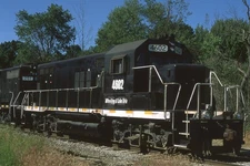 W&LE X-GT GP9U 4602 IN 2019 WHEELING & LAKE ERIE ORIGINAL SLIDE