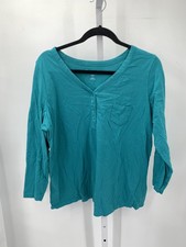 Roaman's Size 18/20 W Womens Long Sleeve Shirt