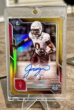 JORDYN TYSON Bowman 2025 True Gold /50 Auto