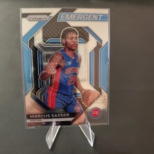 2023-24 Panini Prizm - Emergent Marcus Sasser #1 (RC)