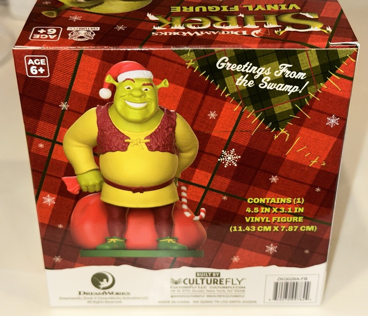 DreamWorks - Holiday Shrek - Vinyl Figure - 4.5