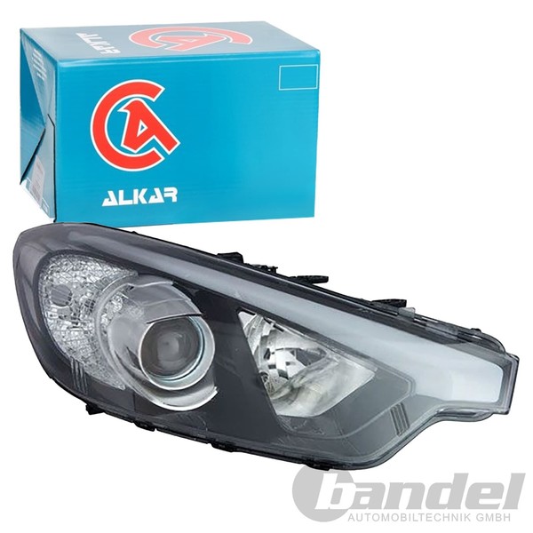 Alkar H1 H7 Scheinwerfer Schwarz Rechts Passend FüR KIA Cerato | 2762968-image