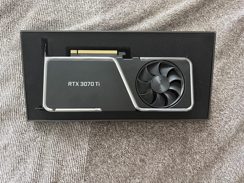 NVIDIA GeForce RTX 3070 Ti Founders Edition 8GB GDDR6X Graphics Card